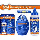 021 FWHX1630 Tiza linea con repuesto 30MTS + 1 Nivel Burbuja WADFOW