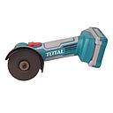 078 TAGLI7601 Mini Amoladora Inalámbrica Potente Y Compacta 76mm 3 Pulgadas Total, Incluye Discos