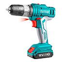 078 TIDLI1222 Taladro Percutor Atornillador 12 V 1350 Rpm Total 2 Baterias