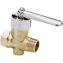 004 810.01/C19 LLAVE P/GAS CROMO 3/4" FV