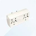 007 148048 ADAPTADOR C/2 TOMAS C/NEUTRO P/CHATO <VR>NUEVO