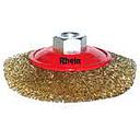 008 CECON75 Cepillo Conico ondulado C/Tuerca  75mm P/amoladora 4.1/2 RHEIN   U