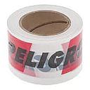 008 CIPE5 Cinta Peligro Rollo x  50mts Doble Faz ROLLO