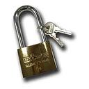 027 BRZ-250L CANDADO BRONCEADO PESADO 50 MM ARO LARGO