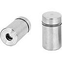 027 F-1225 DISTANCIADOR VIDRIO A.INOXIDABLE 12X25MM