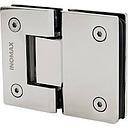 027 HB-1180-A BISAGRA MAMPARA A.INOXIDABLE VIDRIO-VIDRIO