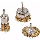 029 460PO SET DE CEPILLOS BRONCE X3 PARA TALADRO