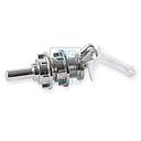 054 4720/05 BOTON DE PLASTICO CROMO P/DEPOSITO PARED