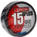 058 TACSA0000000024 CINTA 15 PLUS X 10MTS NEGRA TACSA
