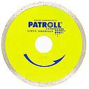 066 DISCO PATROLL LINEA AMARILLA 180MM CONTINUO