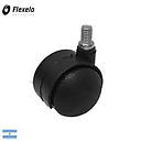 079 50/1 RUEDA NYLON NEGRA 5/16 50MM