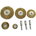 089 JUEGO CEPILLO BRONCE X 8 PIEZ.