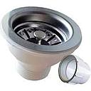 4-21 054 4809/20 SOPAPA PLAST ESCURRIDOR C/ROSCA 1 1/2